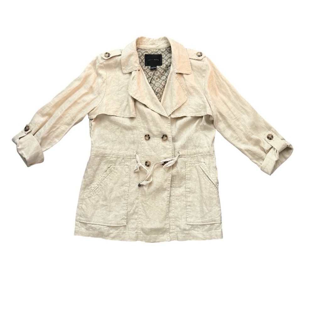 Sanctuary Anthropologie Beige Trench Coat